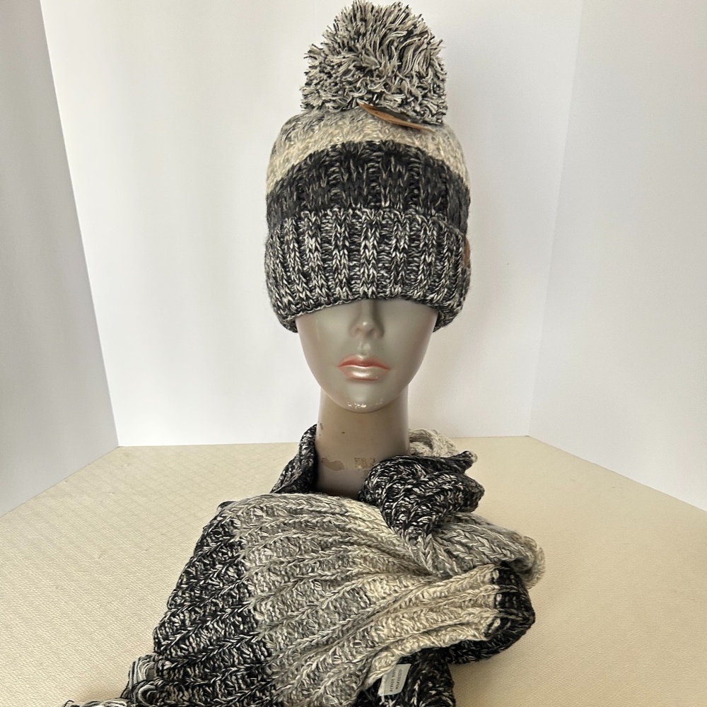 Hat and scarf set